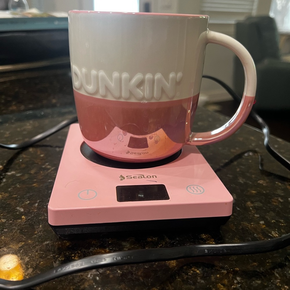 Coffee Warmer and Cup
